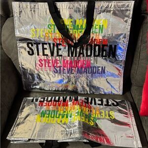 Steve Madden Multicolor Metallic Tote